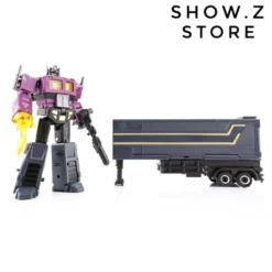 DX9 X34P Dutch Phonas Optimus Prime Shattered Glass SG W/ Trailer Purple Version
