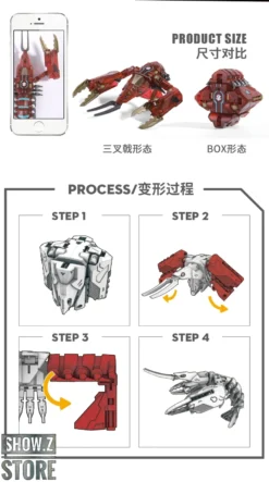 52Toys BeastBox BB-11 Trident -Toy Sale Store 04506b93f2