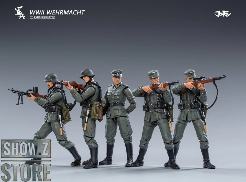 JoyToy Source 1/18 WWII German Wehrmacht Unit Set Of 5 6 JoyToy Source 1/18 WWII German Wehrmacht Unit Set Of 5 - Image 6