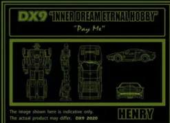 DX9 Toys D-16B Henry Wildrider G2 Version -Toy Sale Store 0ae703a503
