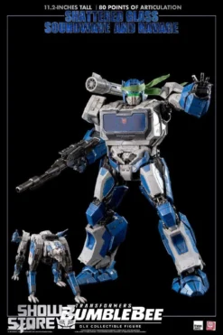 ThreeZero & Hasbro 3Z0160-EX 3Z04121W0 DLX Shattered Glass Soundwave & Ravage W/ LED -Toy Sale Store 0cc9ff9c57
