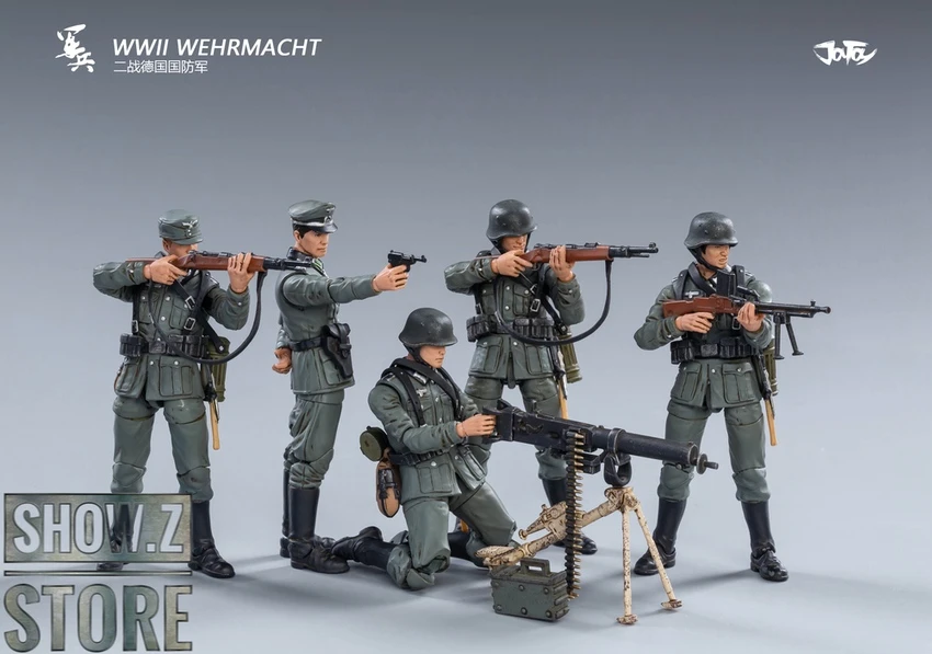 JoyToy Source 1/18 WWII German Wehrmacht Unit Set Of 5 8 JoyToy Source 1/18 WWII German Wehrmacht Unit Set Of 5 - Image 8