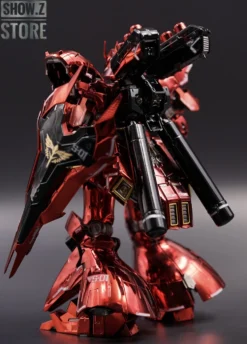 [SZ Custom] Bandai Custom RG 1/144 MSN-04 Sazabi W/ Custom Electroplated Chrome Painting -Toy Sale Store 0dc94e7124
