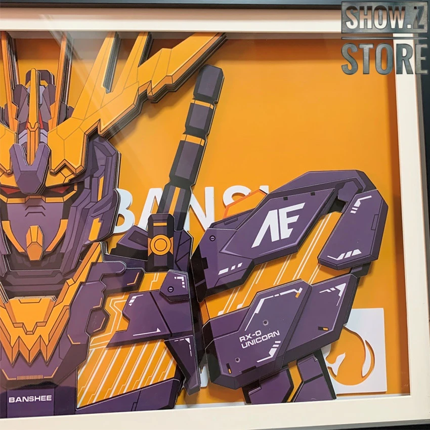 ChenFu Studio RX-0 Unicorn Gundam 02 Banshee 3D Wall Art Decoration Picture 3 ChenFu Studio RX-0 Unicorn Gundam 02 Banshee 3D Wall Art Decoration Picture - Image 3