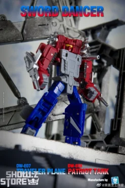 Dr.Wu Sword Dancer Slamdance DW-E07 Traveler Plane Raindance & DW-E08 Patriot Tank Grandslam Set Of 2 Animation Version -Toy Sale Store 105ae54ca0