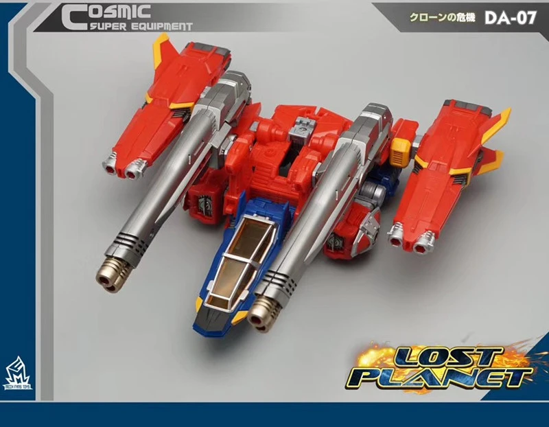 MechFansToys Lost Planet Diaclone Reboot DA-07 Cosmos Battle Upgrade Kit For DA-01 Dia-Battles 7 MechFansToys Lost Planet Diaclone Reboot DA-07 Cosmos Battle Upgrade Kit For DA-01 Dia-Battles - Image 7