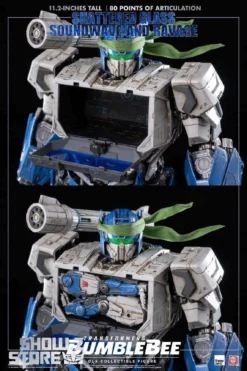 ThreeZero & Hasbro 3Z0160-EX 3Z04121W0 DLX Shattered Glass Soundwave & Ravage W/ LED -Toy Sale Store 15c799efb9