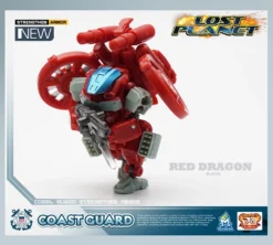 MechFansToys Lost Planet Coast Guard CG01 White Shark & CG02 Red Dragon -Toy Sale Store 17295b6757