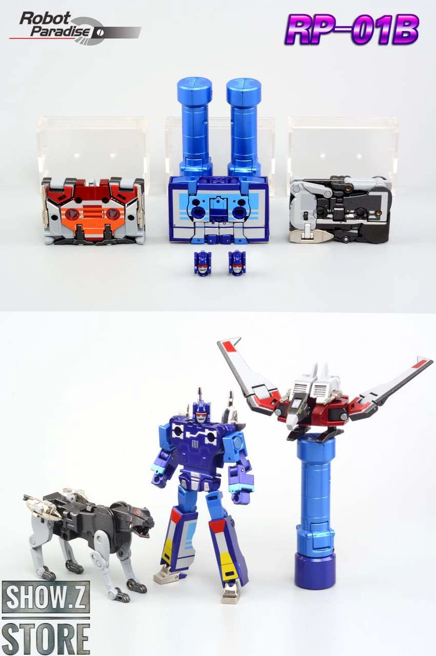 Robot Paradise RP-01B Ravage, Rumble & Laserbeak Set Of 3 5 Robot Paradise RP-01B Ravage, Rumble & Laserbeak Set Of 3 - Image 5