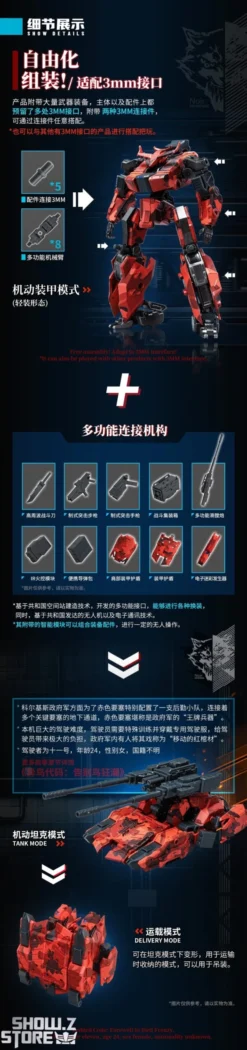 Big Firebird & Bird/Binary BV-02R Red Jakcal W/ Alloy Frame -Toy Sale Store 1c1fee0648 scaled