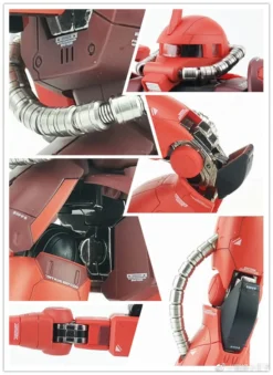 Metal Soldier MS 1/100 MS-06S MS06S Char's Zaku II Side 3 Side3 Red Comet Gundam Mobile Suit -Toy Sale Store 1e7b1a1845