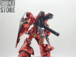 [SZ Custom] Bandai Custom RG 1/144 MSN-04 Sazabi W/ Custom Electroplated Chrome Painting -Toy Sale Store 20584e3f0a