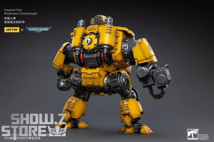 JoyToy Source 1/18 Warhammer 40K Imperial Fists Redemptor Dreadnought 9 JoyToy Source 1/18 Warhammer 40K Imperial Fists Redemptor Dreadnought - Image 9