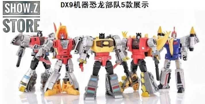 DX9 Toys War In Pocket Dinobots Set Of 5 (X18 Bumper, X19 Quaker, X20 Skyer, X21 Thorner, X22 Rager) 4 DX9 Toys War In Pocket Dinobots Set Of 5 (X18 Bumper, X19 Quaker, X20 Skyer, X21 Thorner, X22 Rager) - Image 4