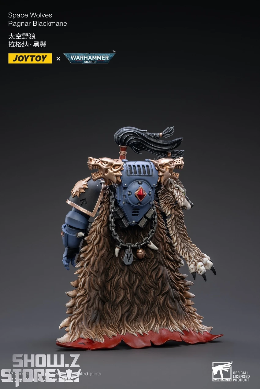 JoyToy Source 1/18 Warhammer 40K Space Wolves Ragnar Blackmane 5 JoyToy Source 1/18 Warhammer 40K Space Wolves Ragnar Blackmane - Image 5