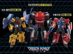 TFC Toys Trinity Force Road Caesar Set Of 3 Figures -Toy Sale Store 34fb81f3bb