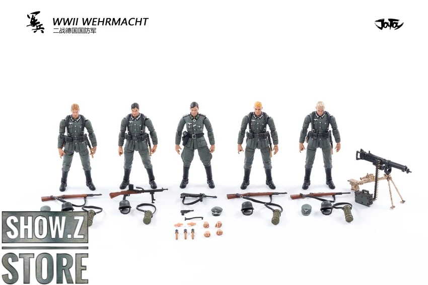 JoyToy Source 1/18 WWII German Wehrmacht Unit Set Of 5 19 JoyToy Source 1/18 WWII German Wehrmacht Unit Set Of 5 - Image 19