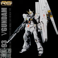 [SZ Custom] Bandai Custom RG 1/144 RX-93 Nu Gundam W/ Electroplated Chrome Painting -Toy Sale Store 51c00b0132