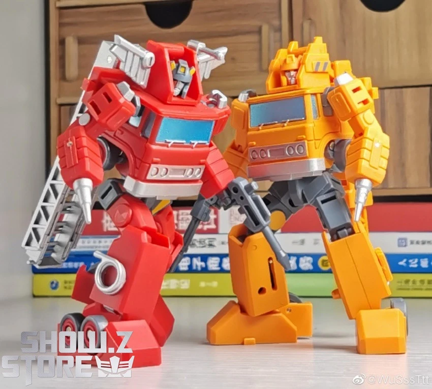 Magic Square MS-B01A Architect Inferno & MS-B02A Fire Extinguisher Grapple Metallic Color Version Set Of 2 9 Magic Square MS-B01A Architect Inferno & MS-B02A Fire Extinguisher Grapple Metallic Color Version Set Of 2 - Image 9