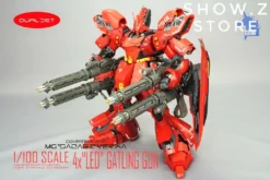 Zhile ZL MG 1/100 4X Sazabi MSN-04 Gatling Gun Add On Kit W/ LED -Toy Sale Store 6839f31ba1