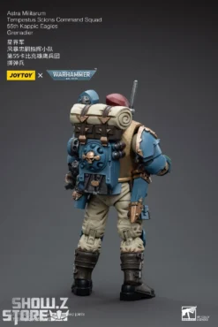 JoyToy Source 1/18 Warhammer 40K Astra Militarum Tempestus Scions Command Squad 55th Kappic Eagles Grenadier -Toy Sale Store 6a957adbbc