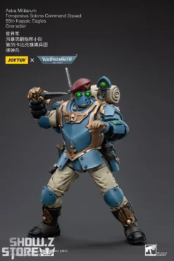 JoyToy Source 1/18 Warhammer 40K Astra Militarum Tempestus Scions Command Squad 55th Kappic Eagles Grenadier -Toy Sale Store 71120dcc19