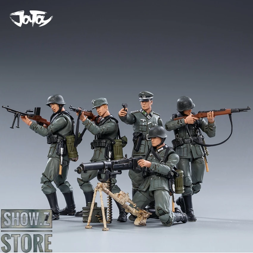 JoyToy Source 1/18 WWII German Wehrmacht Unit Set Of 5 1 JoyToy Source 1/18 WWII German Wehrmacht Unit Set Of 5