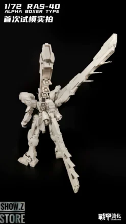 Rodams 1/72 RAS-40 Alpha Boxer RX-78 GP03S Gundam Model Kit Clear Version -Toy Sale Store 830eaa720b 1