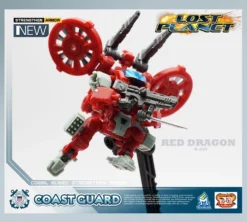 MechFansToys Lost Planet Coast Guard CG01 White Shark & CG02 Red Dragon -Toy Sale Store 92ab70827d