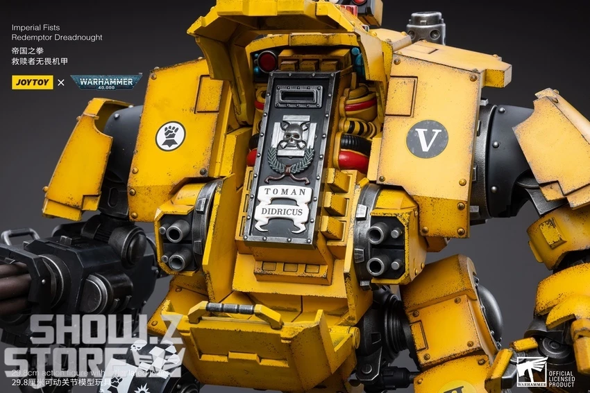 JoyToy Source 1/18 Warhammer 40K Imperial Fists Redemptor Dreadnought 11 JoyToy Source 1/18 Warhammer 40K Imperial Fists Redemptor Dreadnought - Image 11