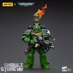 JoyToy Source 1/18 Warhammer 40K Salamanders Intercessors Sergeant Tsek'gan