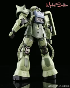 Metal Soldier 1/100 MS01 ZAKUII MS-01 MS-06 ZAKU2 Green Chogokin Metal Build -Toy Sale Store a4906a9ab5 scaled