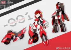 [Pre-Order] Big Firebird Magic Henshin Girls XX-01 Red Motor -Toy Sale Store a499762007