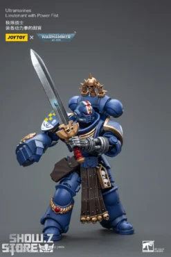 JoyToy Source 1/18 Warhammer 40K Ultramarines Lieutenant With Power Fist -Toy Sale Store a760375806