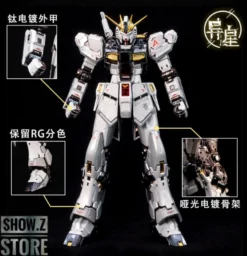 [SZ Custom] Bandai Custom RG 1/144 RX-93 Nu Gundam W/ Electroplated Chrome Painting -Toy Sale Store b2b97aa1fb