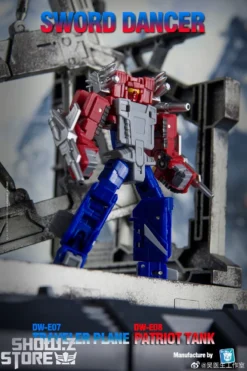 Dr.Wu Sword Dancer Slamdance DW-E07 Traveler Plane Raindance & DW-E08 Patriot Tank Grandslam Set Of 2 Animation Version -Toy Sale Store be0548e23f