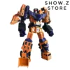 Toyworld TW TWC07E TW-C07E Orange Constructor Devastator Orange Version Set Of 6