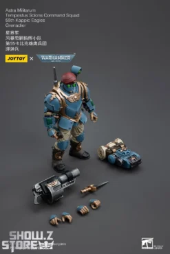 JoyToy Source 1/18 Warhammer 40K Astra Militarum Tempestus Scions Command Squad 55th Kappic Eagles Grenadier -Toy Sale Store ca19e668fa