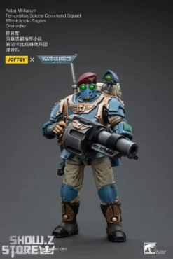 JoyToy Source 1/18 Warhammer 40K Astra Militarum Tempestus Scions Command Squad 55th Kappic Eagles Grenadier -Toy Sale Store cbbf0f1ed7