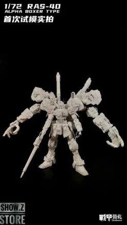 Rodams 1/72 RAS-40 Alpha Boxer RX-78 GP03S Gundam Model Kit Clear Version -Toy Sale Store d6fac16e60 1