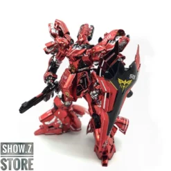 [SZ Custom] Bandai Custom MG 1/100 MSN-04 Sazabi Ver.Ka W/ Custom Electroplated Chrome Painting